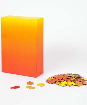 Gradient Puzzle - Red/Yellow