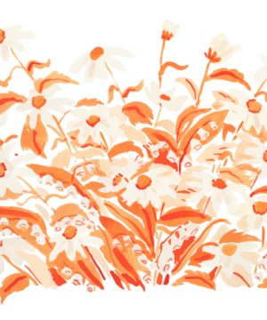 Orange Field Print